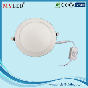 15w Recessed Round Panel Light CE RoHS Approved LED Slim Light